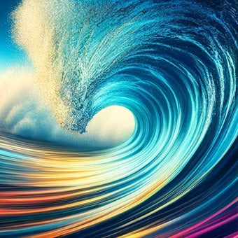 All Energy Travels in Waves