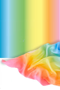 Silk Altar Scarf - Rainbow Joy