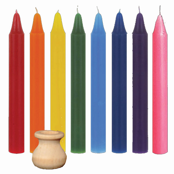 8 Chakra Spell Candle Set