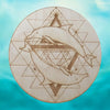 Dolphin Spirit Crystal Grid - 4” & 8”
