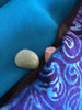 Lemurian Meditation Pillow with Hidden Crystal Pocket
